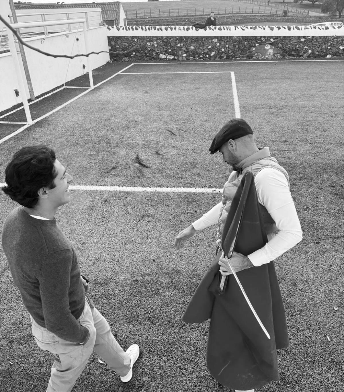 FOTOGALERÍA | La celebración navideña de Talavante en Extremadura: Sergio Ramos y Joaquín, entre los invitados