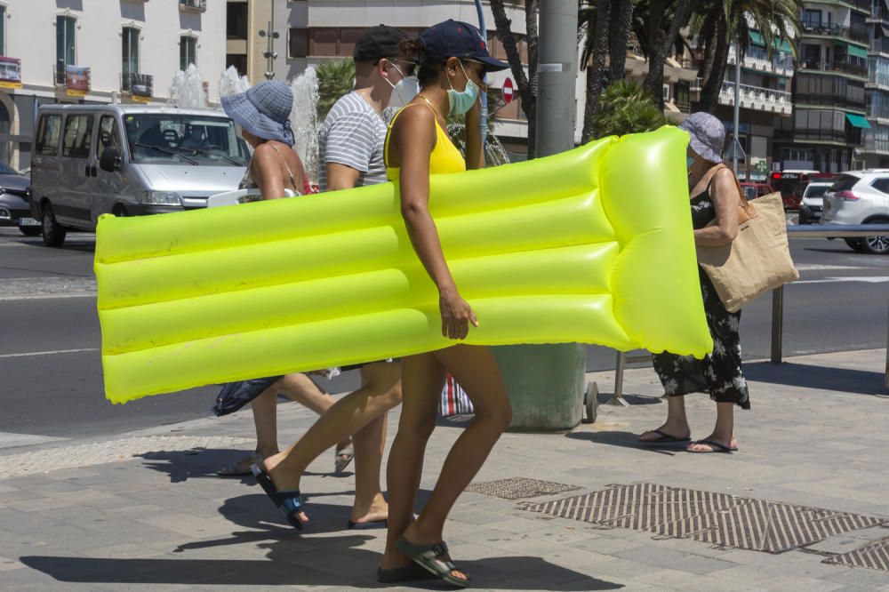 La segunda ola de calor del verano trae un fin de semana tórrido