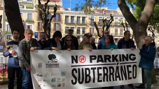 La plataforma en contra de los aparcamientos subterráneos en Murcia no descarta emprender acciones legales