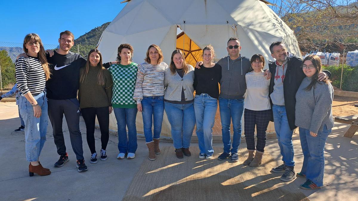 Premian al colegio Rosa dels Vents de la Colònia de Sant Pere por su trabajo en el proyecto 'Dualiza-te'