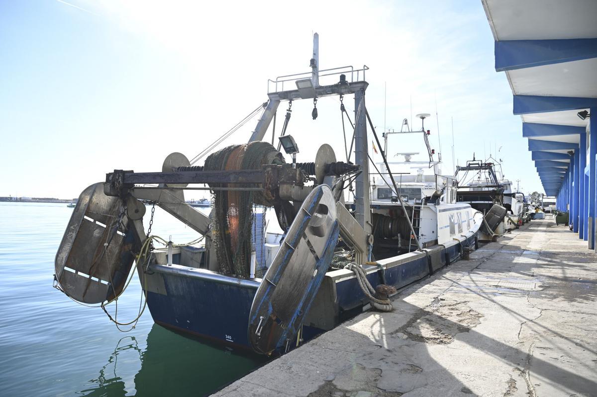 Barcos de pesca en Castelló.