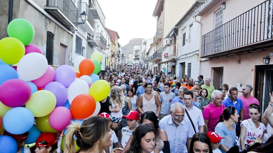 Gilet se engalana para celebrar sus fiestas patronales