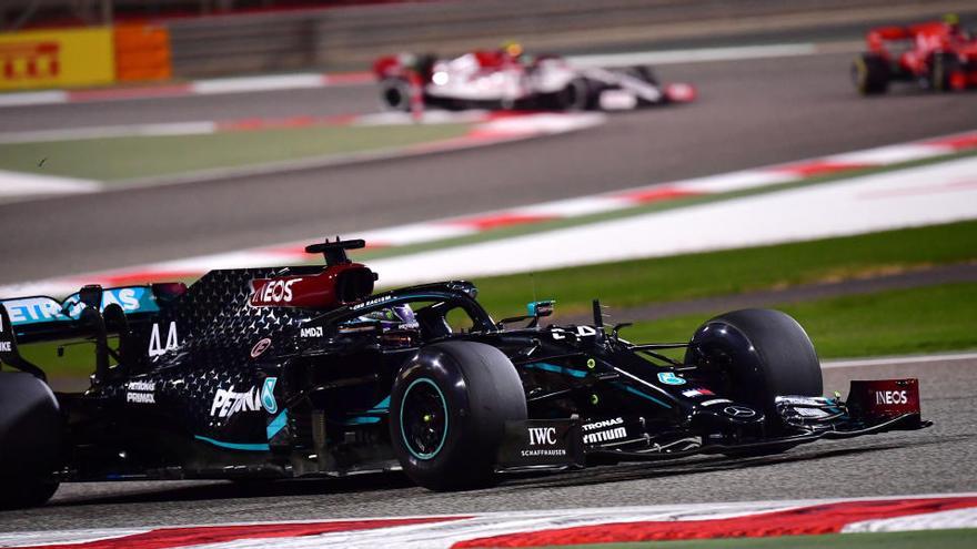 Hamilton al circuit de Bahrain