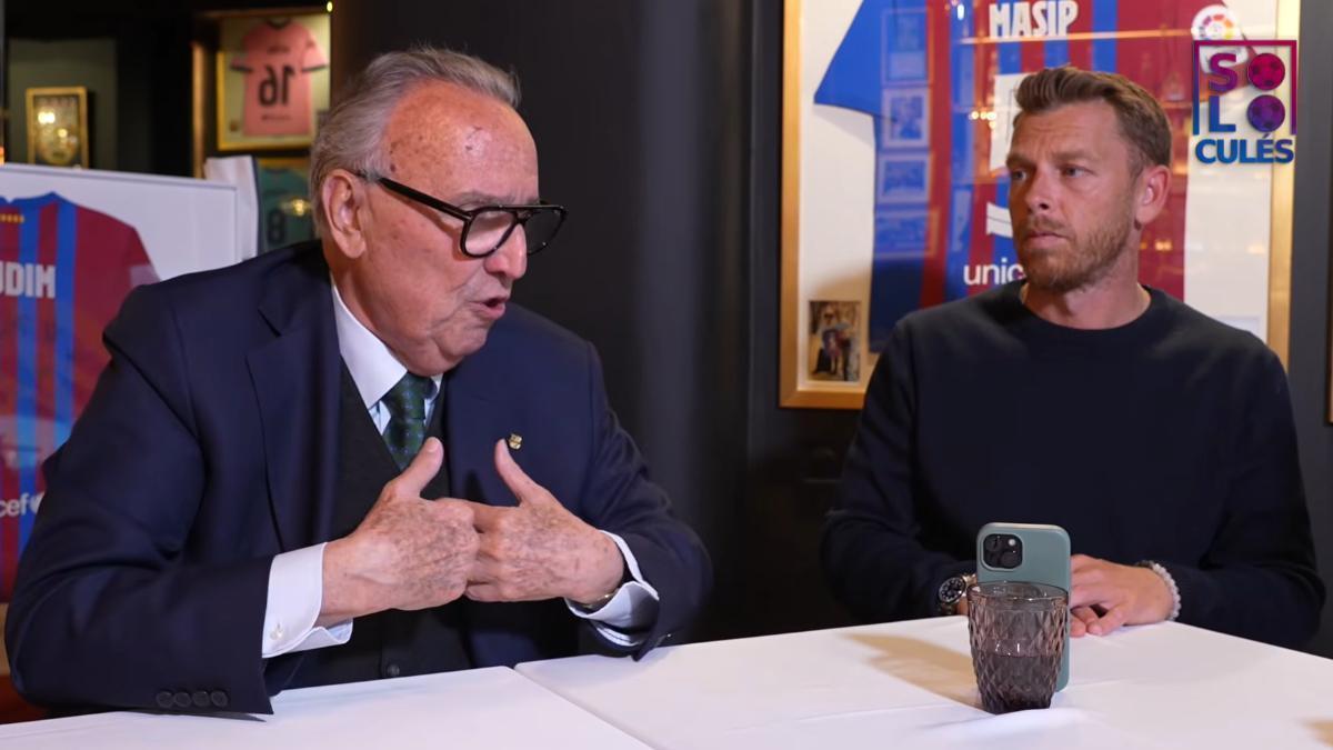 Joan Gaspart a Jota Jordi:"Me niego a hablar de este tema. Me puedo llegar a levantar de la mesa"