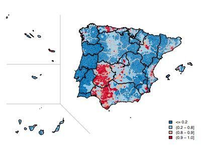 Atlas de la mortalidad por cáncer en España y Portugal (2003-2012).