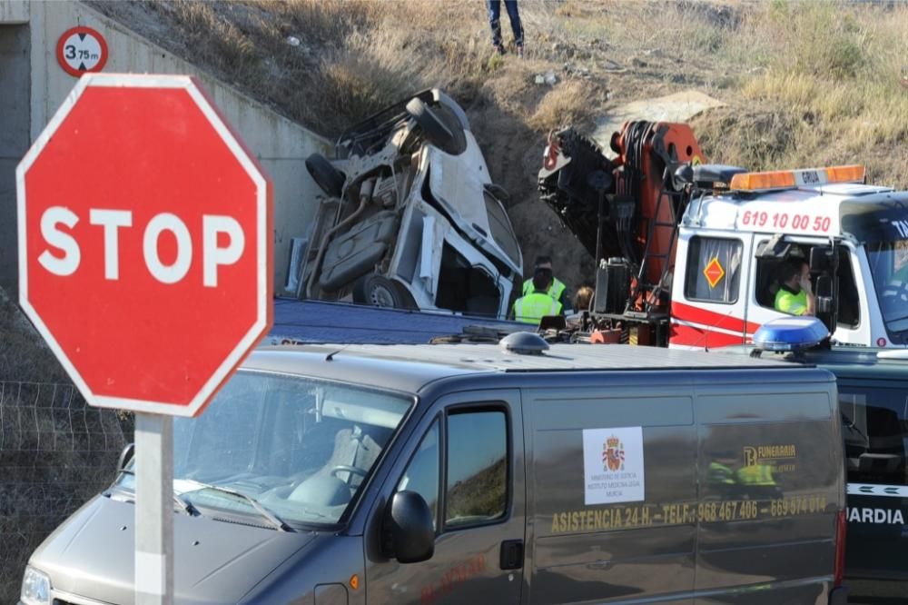 Grave accidente en la autovía Lorca-Águilas