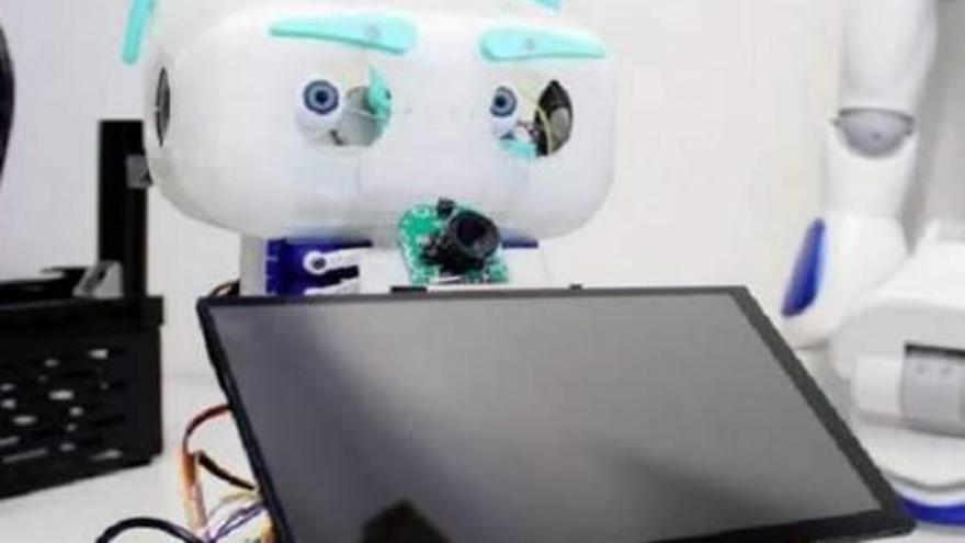 El robot diseñado por los investigadores de la UPV.