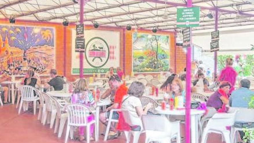 El stand y la terraza de El Cuco en la Feria de Muestras