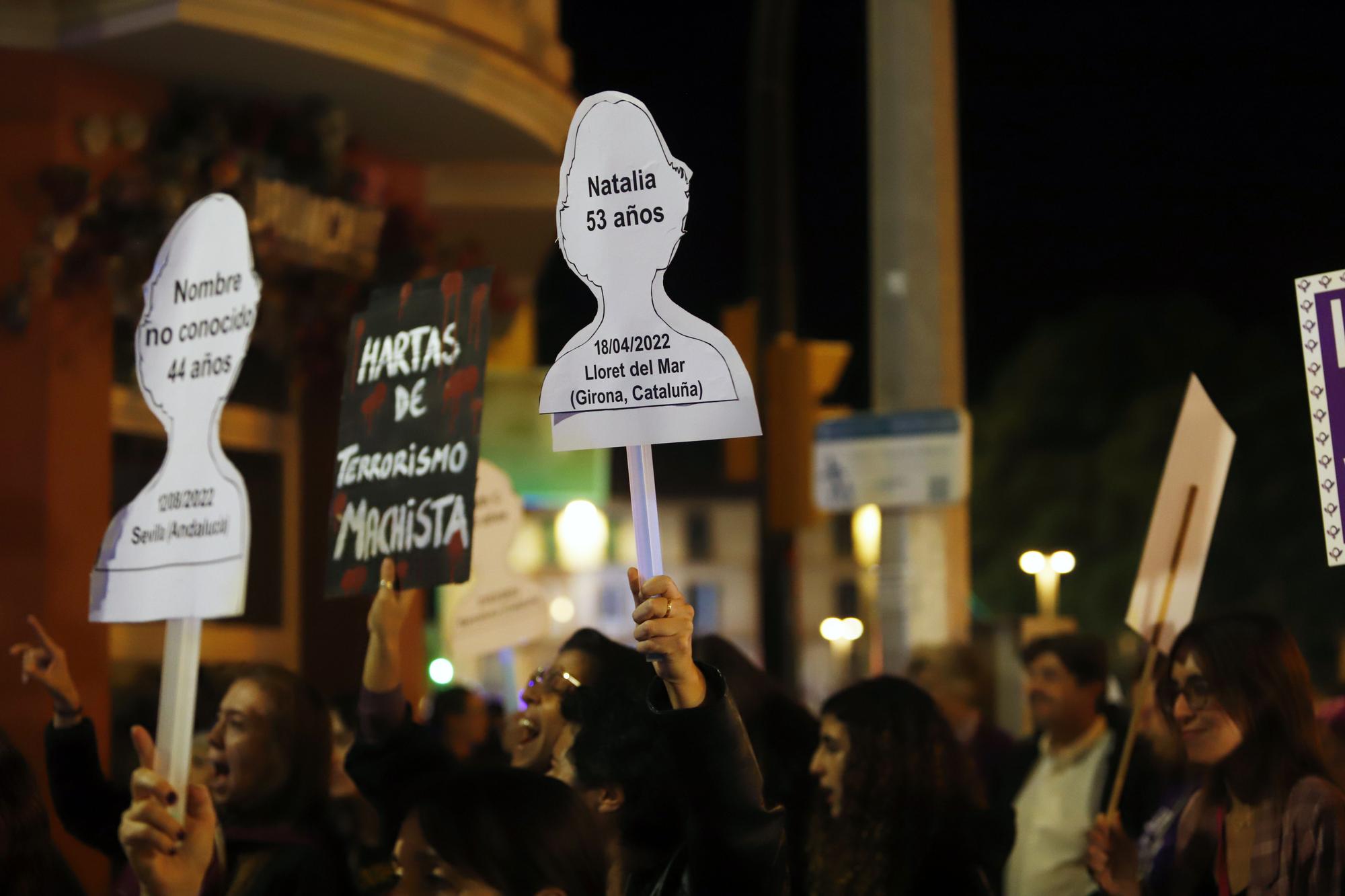 Málaga se echa a la calle para mostrar su rechazo a la violencia machista