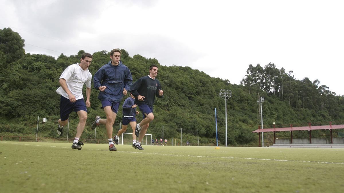 Un entrenamiento en La Toba