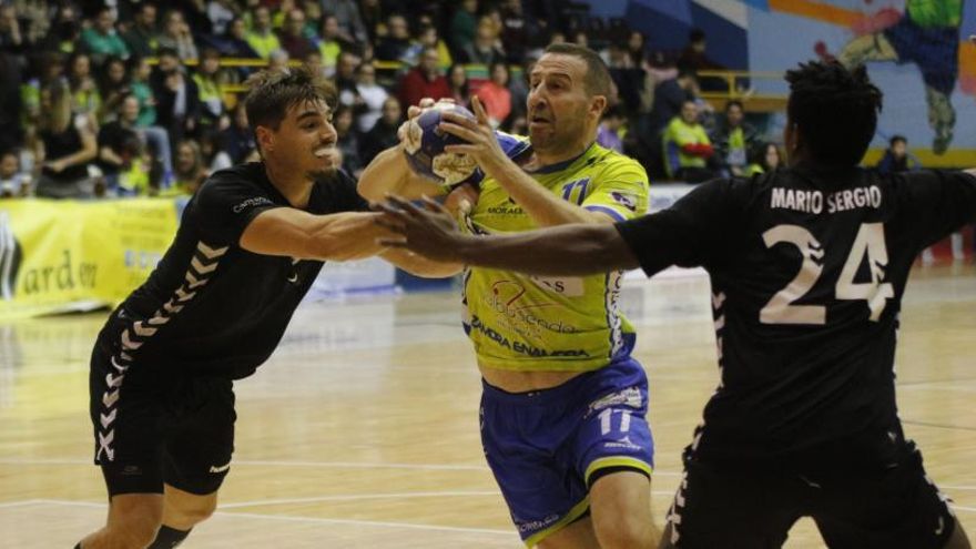 Iñaki tuvo un gran protagonismo en el partido de este sábado