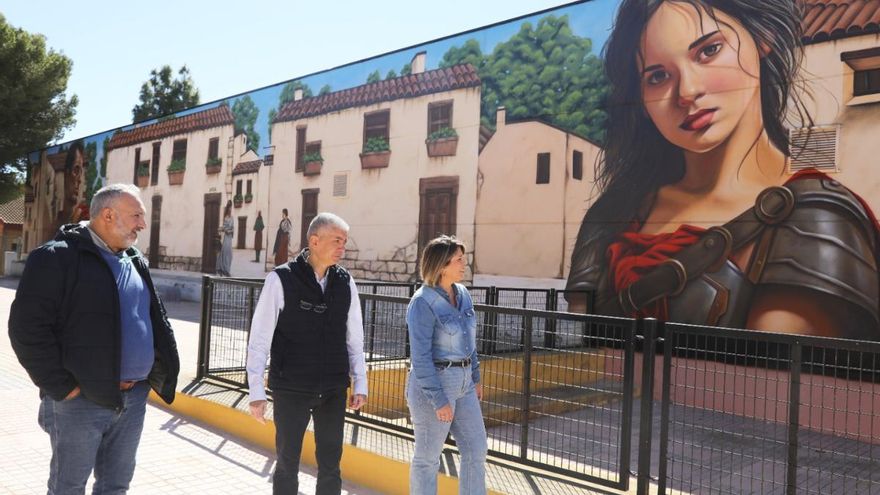 El nuevo grafiti mural de Cartagena, elegido mejor obra urbana del mundo en marzo