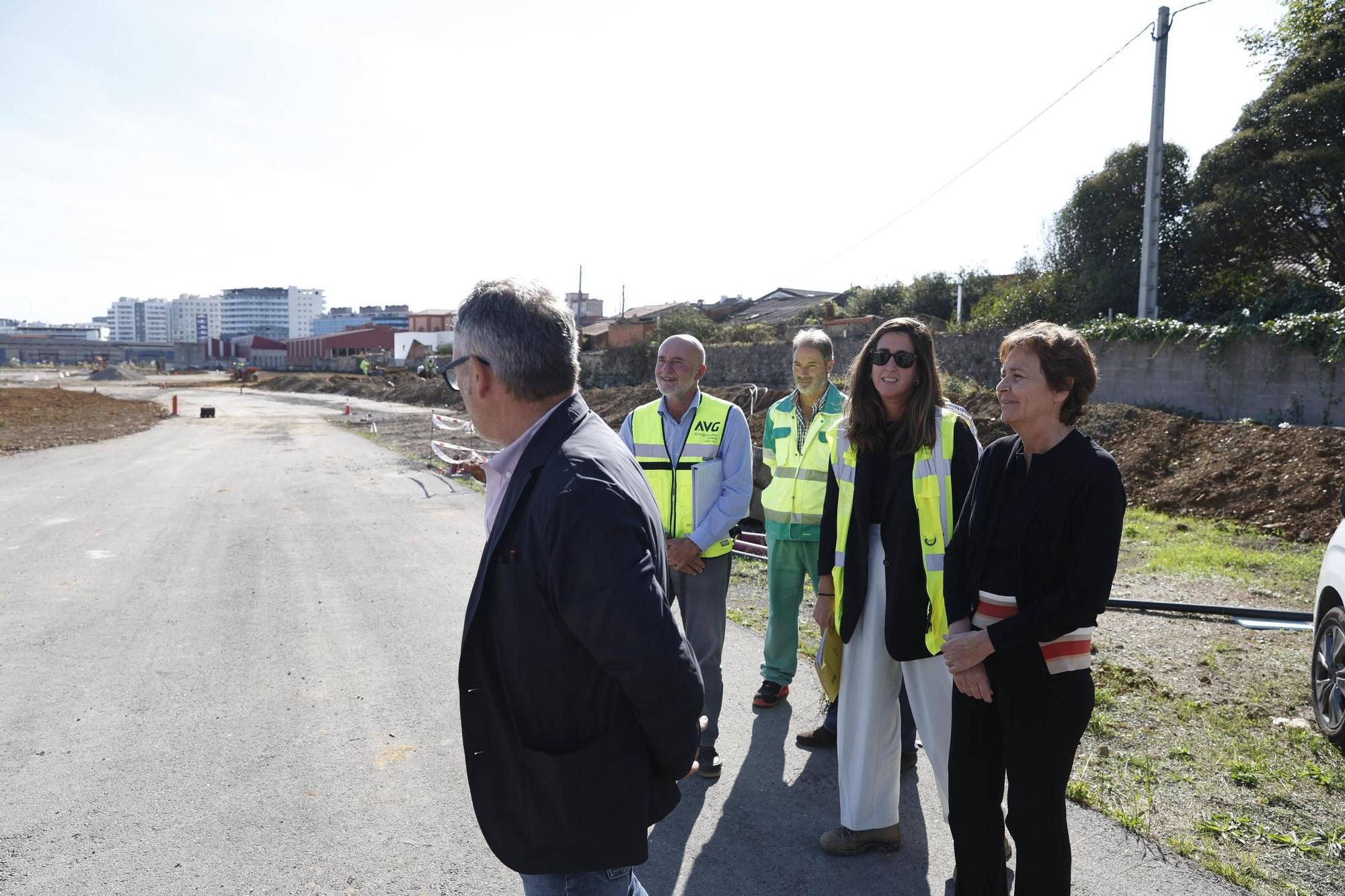 Así avanzan los trabajos en los terrenos de Naval Gijón (en imágenes)