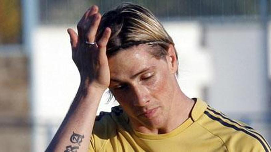 El delantero Fernando Torres se perderá el partido ante Bosnia.