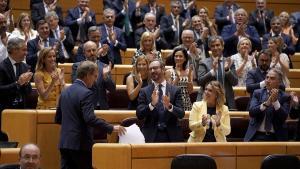 «Sánchez va baixar al fang. No podia sortir-nos millor»: alleujament en el PP després del duel en el Senat