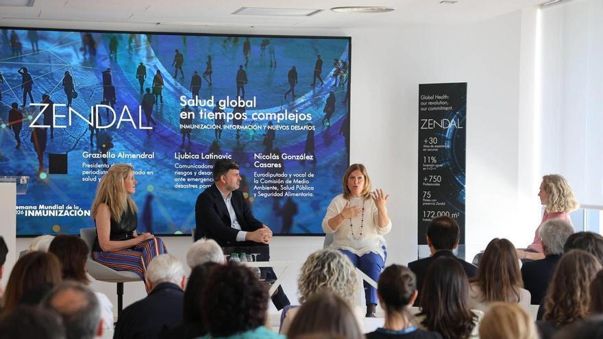 La inmunización, clave para la salud, protagonista en una jornada con expertos en Zendal
