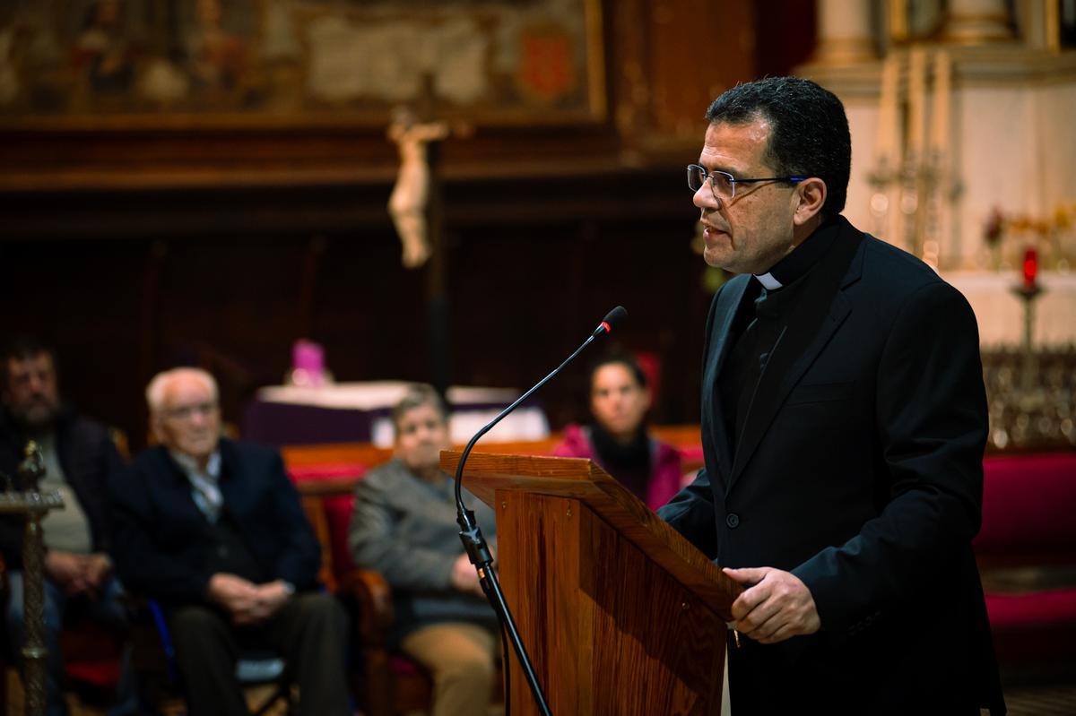 El vicario episcopal y sacerdote diocesano Juan Antonio Guedes.