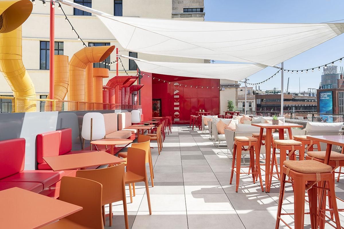Terraza Abrelatas en el Hotel Vincci Capitol, Madrid