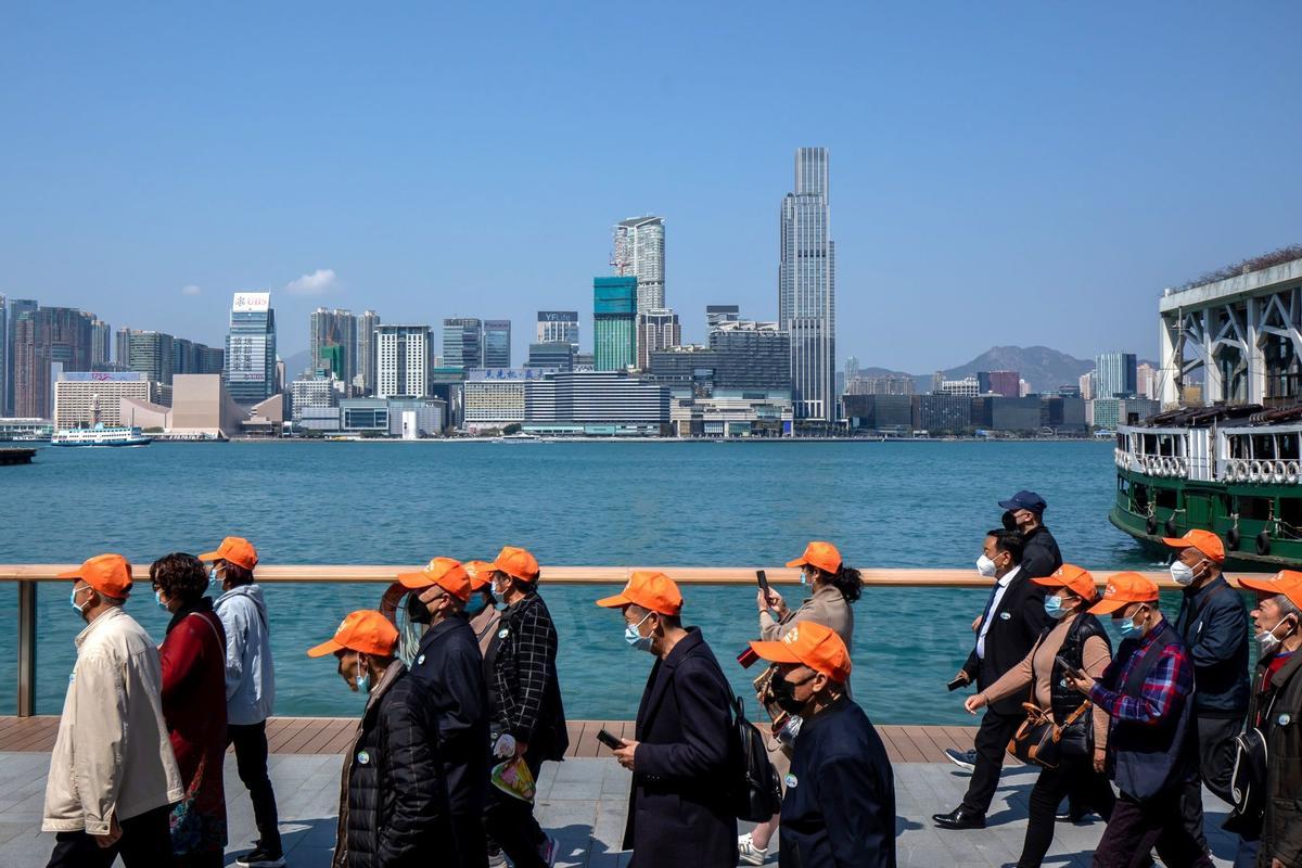 Adiós a las mascarillas en Hong Kong