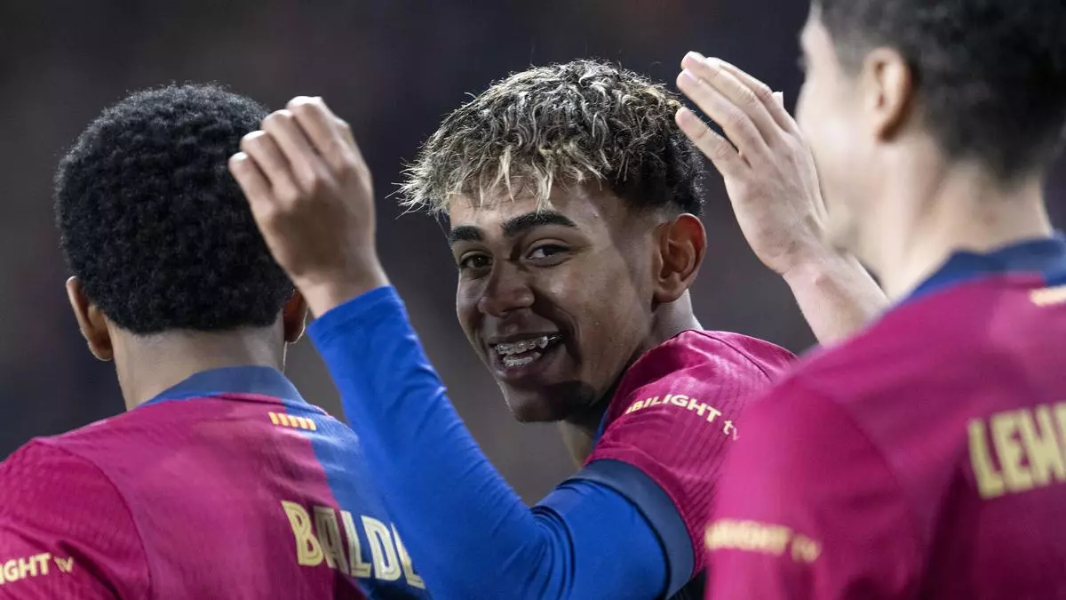 Lamine Yamal, el delantero de los goles importantes