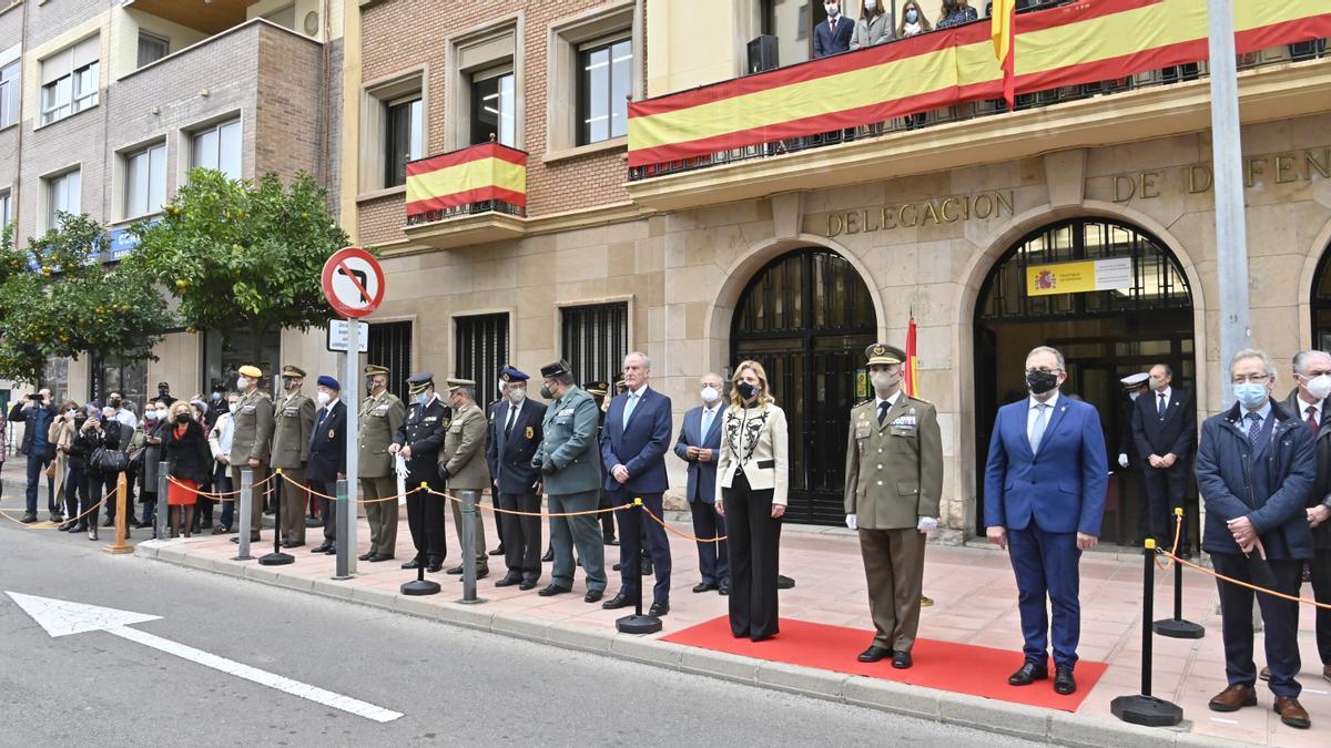 Acto institucional celebrado este sábado en la Avenida del Mar de Castelló.