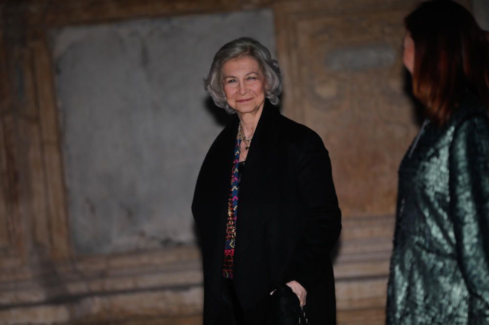 La reina Sofía asiste al concierto benéfico de Projecte Home en la Catedral