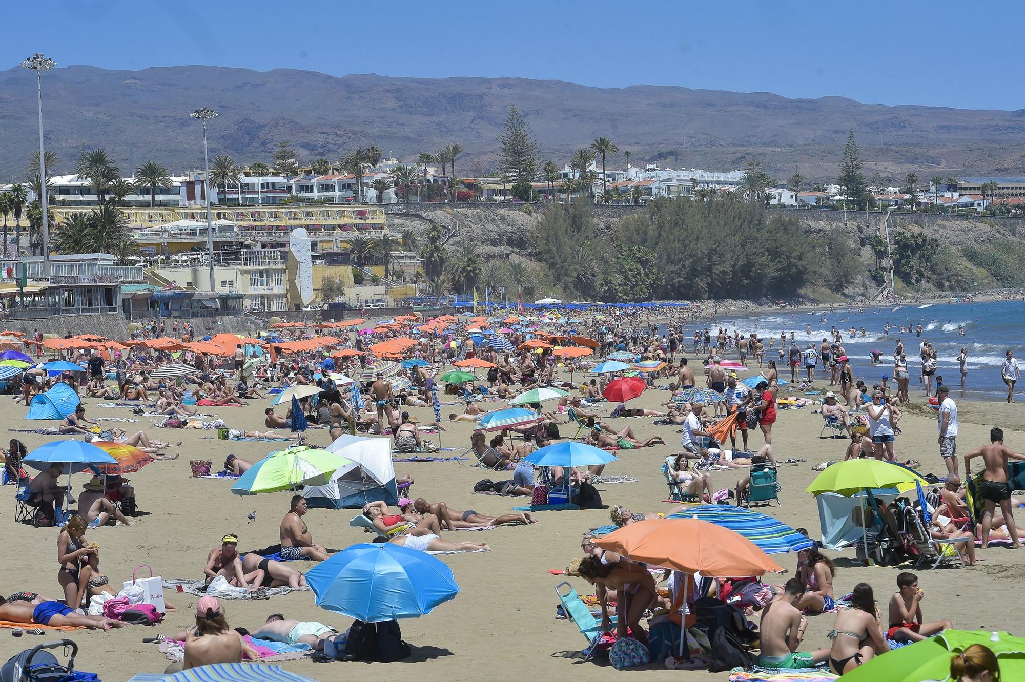 Playa del Inglés en Semana Santana