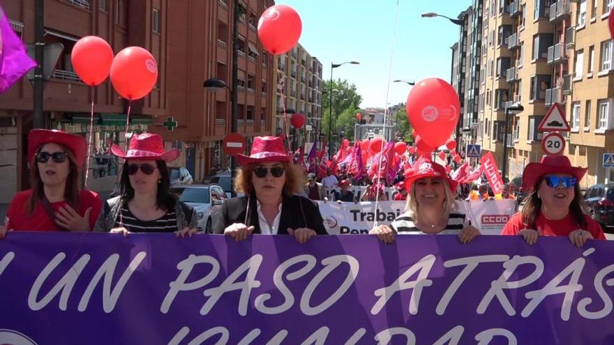 Manifestación del Primero de Mayo de Zamora