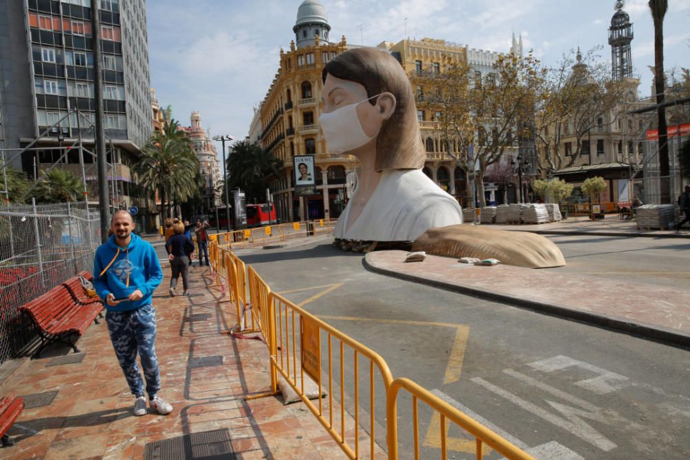 València confinada por el estado de alarma por coronavirus