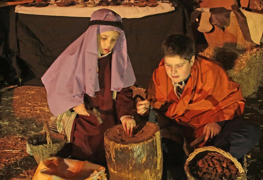 El pessebre del Pont Llarg, en fotos