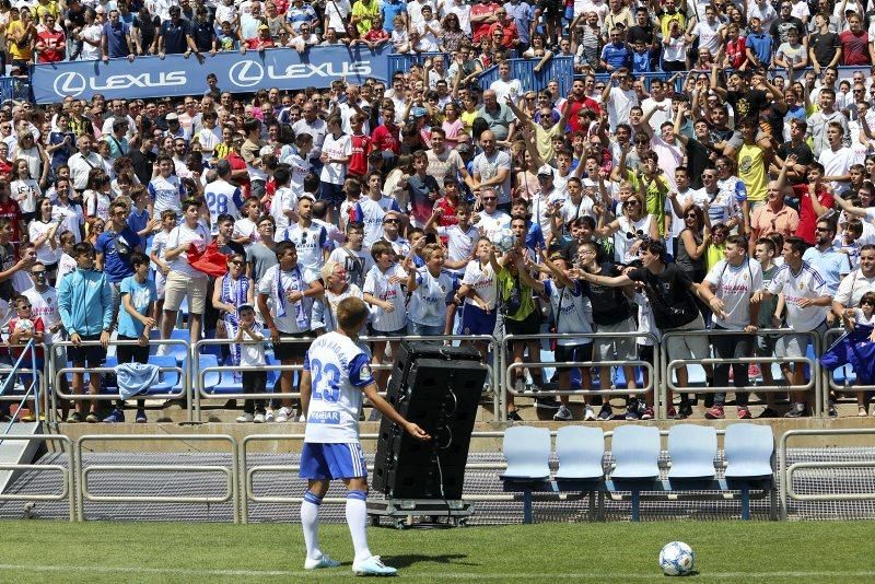 Presentación de Kagawa como jugador del Zaragoza