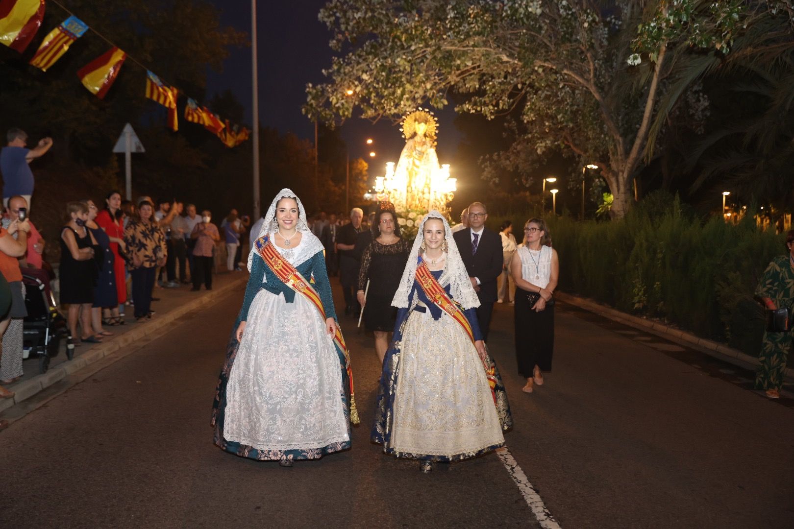 Procesión de la Virgen de los Desamparados del Barrio de San Isidro