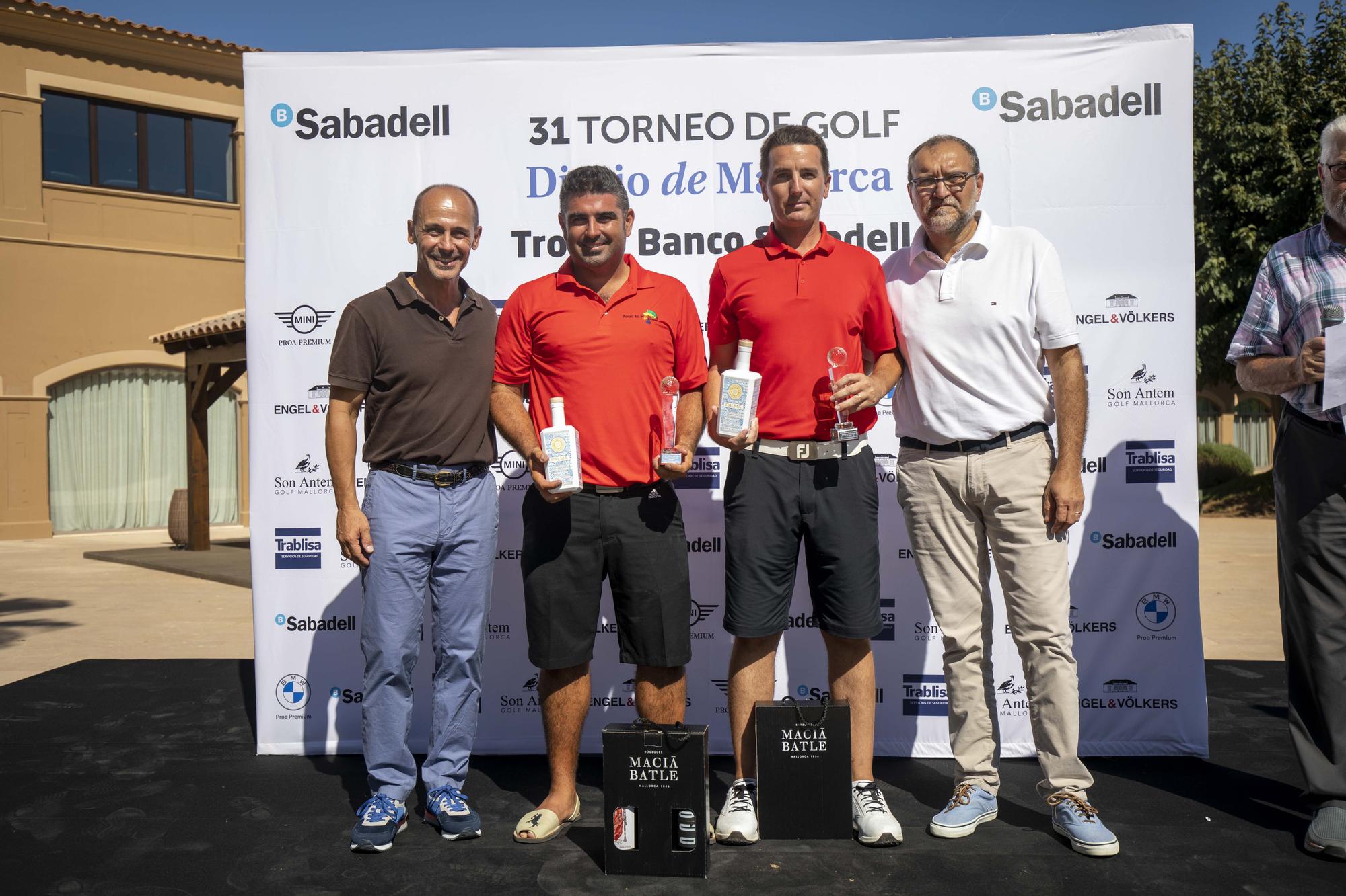 El XXXI Torneo de Golf Diario de Mallorca: Mas y Deyà, campeones