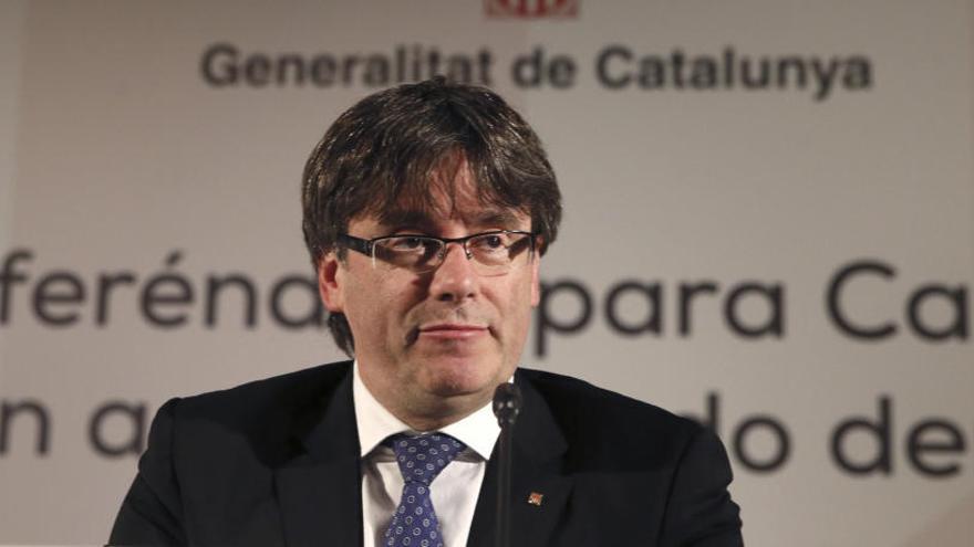 El presidente de Cataluña, Carles Puigdemont.