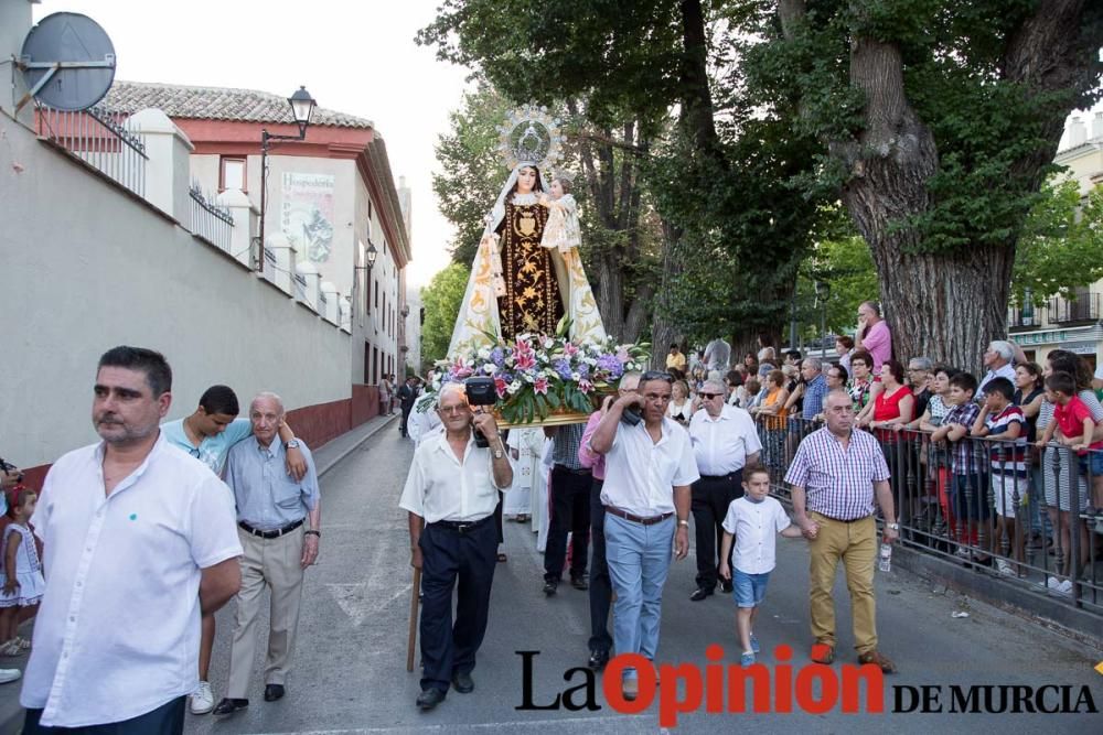 Procesión Virgen del Carmen en Caravaca