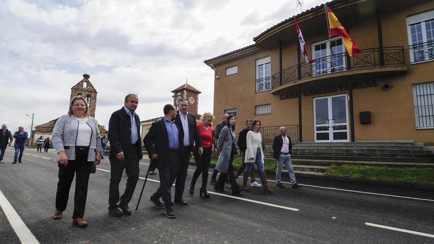 La Diputación finaliza la renovación de la carretera entre Aguilar, Micereces y Abraveses de Tera y el abastecimiento del Tamaral