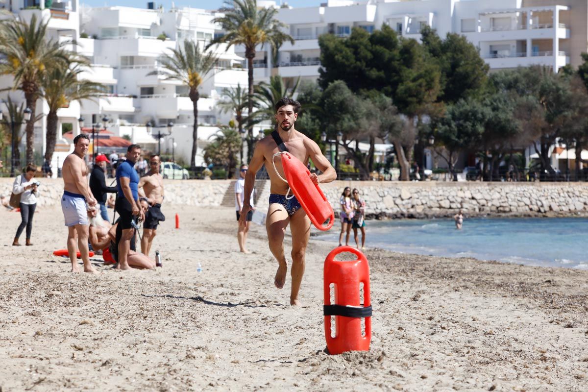 Pruebas para seleccionar socorristas en Ibiza