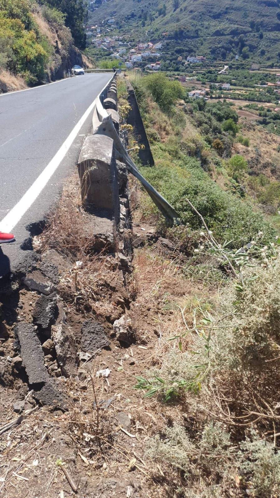 Accidente Vega de San MAteo