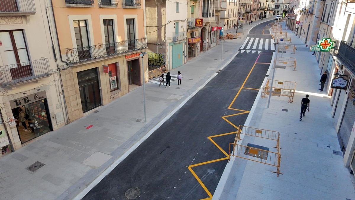 El carrer ha guanyat espai per als vianants