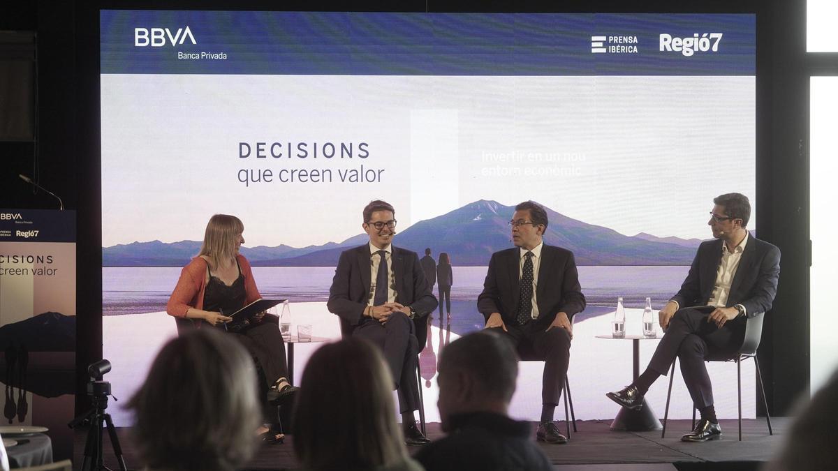 Taula rodona de la jornada de Regió7 i BBVA de l'any passat