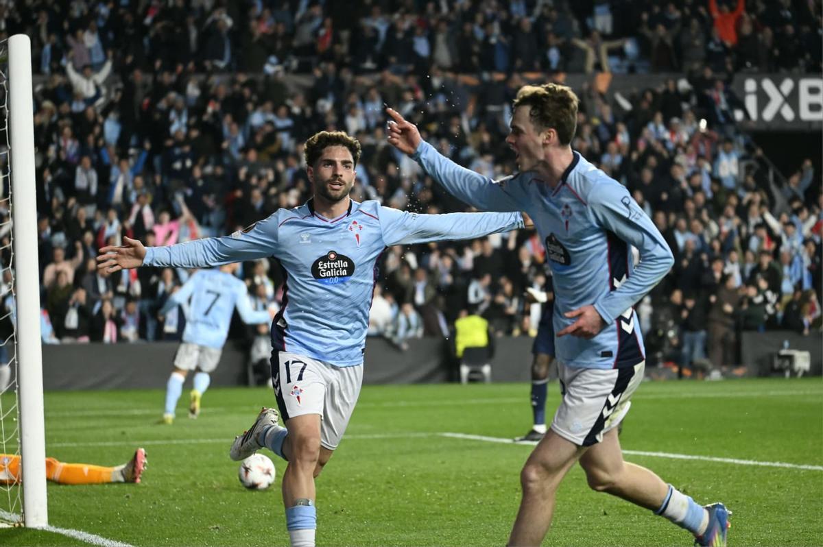 Celta-Lyon, en imágenes