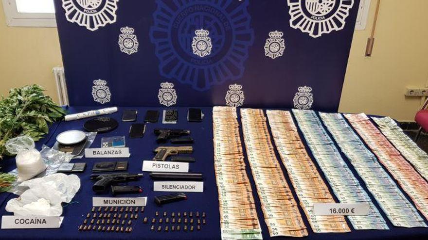 Veintiún detenidos en una operación contra la venta de cocaína y speed en Zaragoza