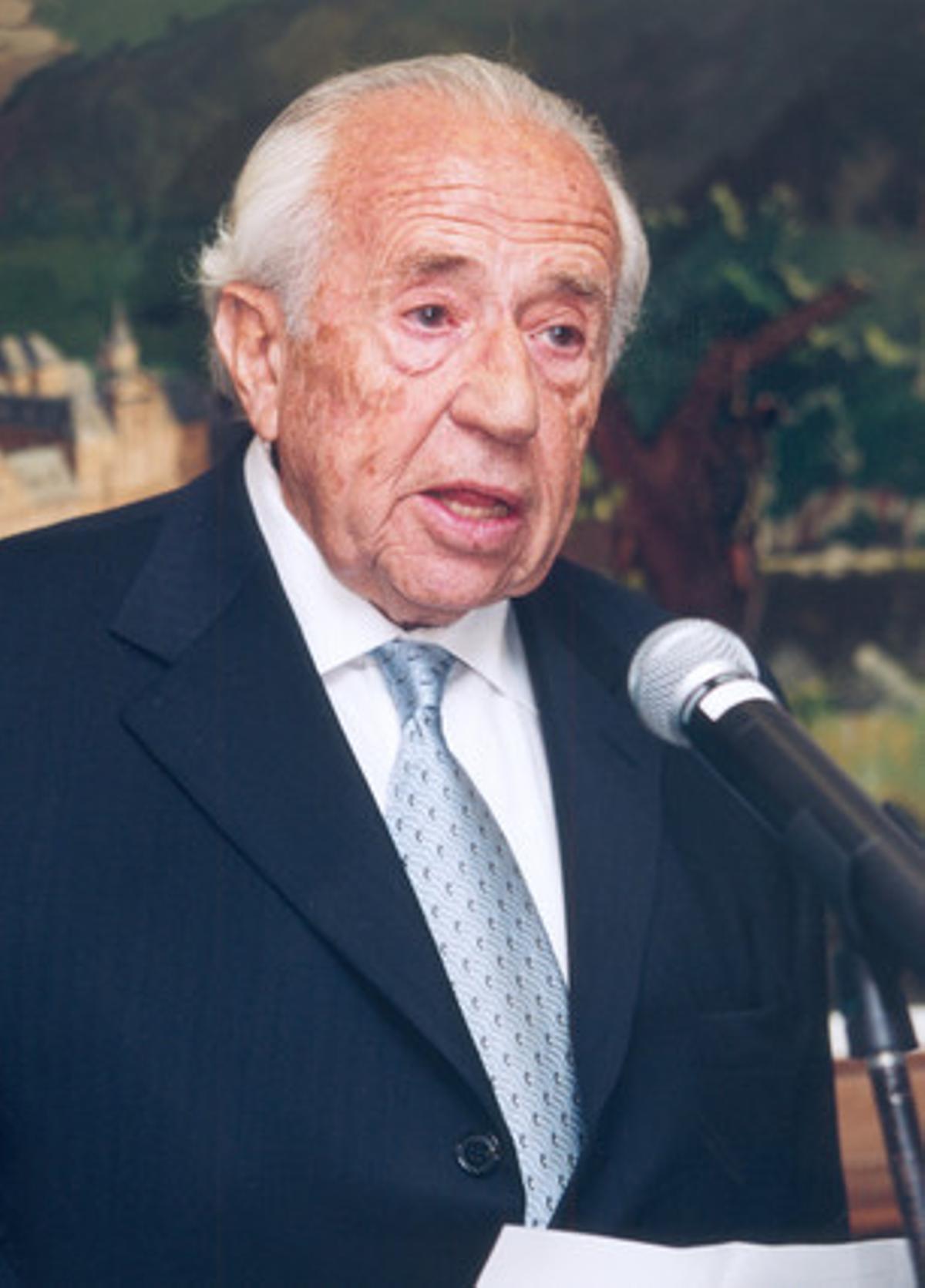 Juan Corominas, el 2003.