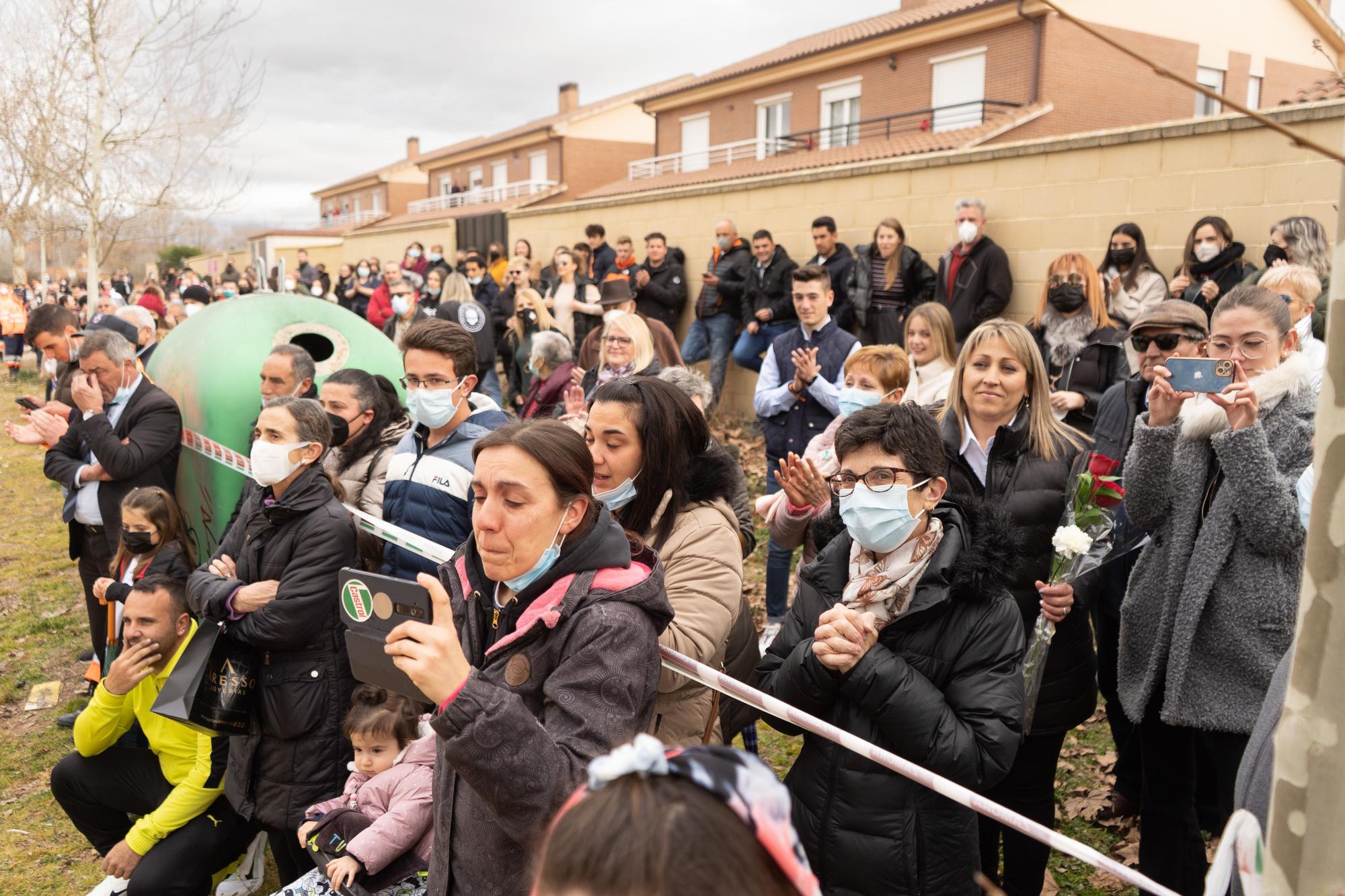 Primera carrera de cintas en Villaralbo