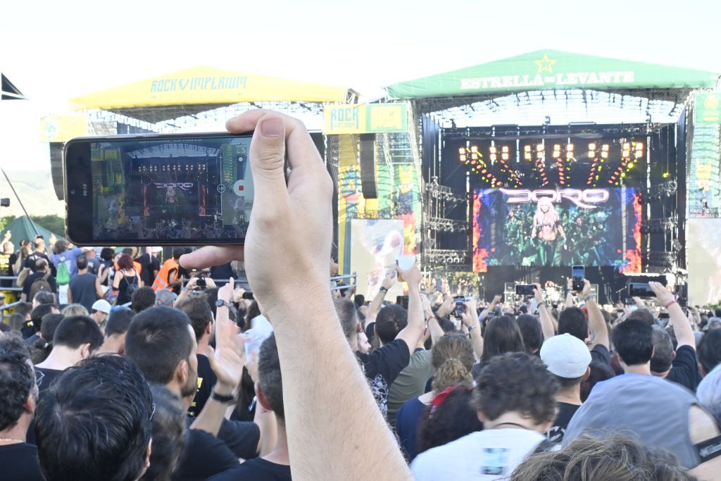 Ambiente de la segunda jornada del Rock Imperium Festival en Cartagena