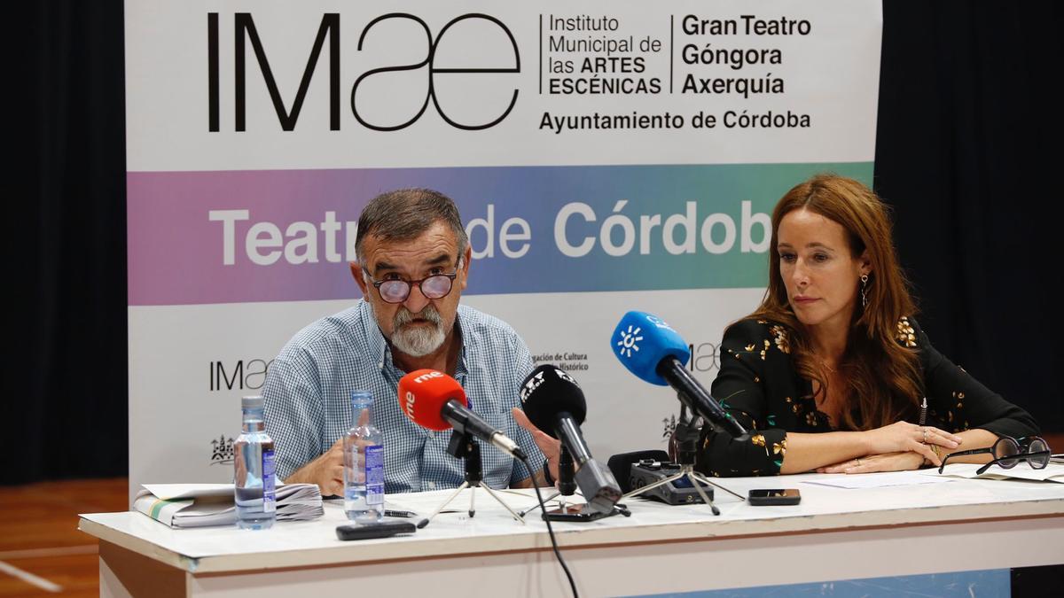 Juan Carlos Limia y Marian Aguilar han presentado el programa lírico del IMAE.