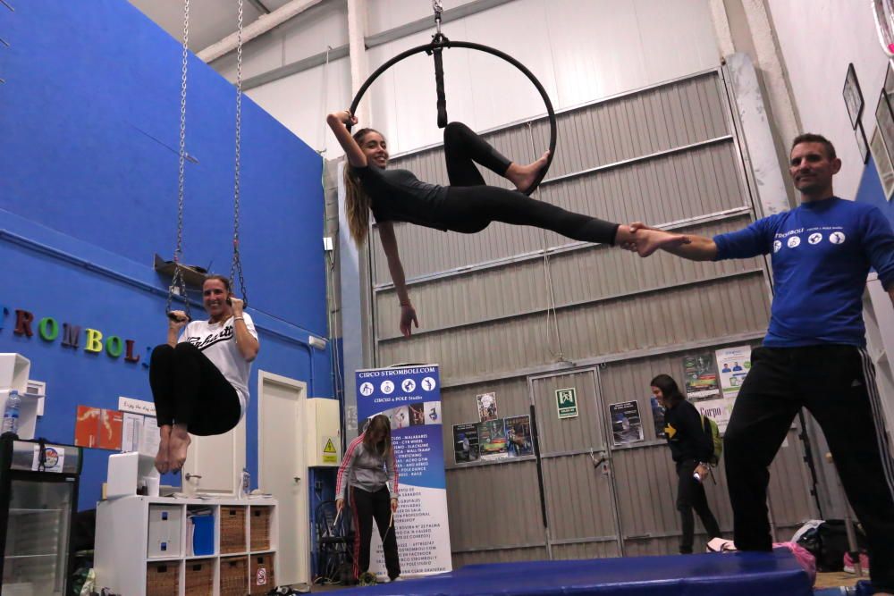Springen und fliegen: Zirkusschule Stromboli