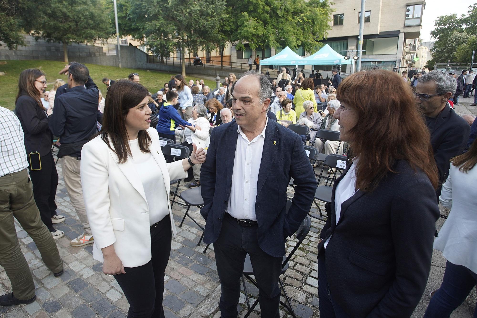 Acte central de campanya de Junts per Girona amb l'alcaldable Gemma Geis