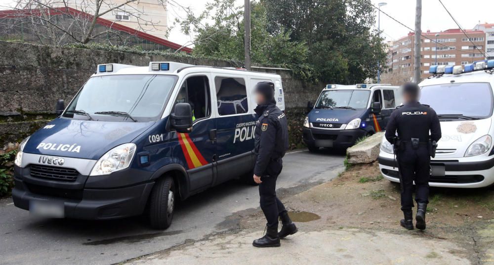 Operación antidroga dirigida desde Vigo