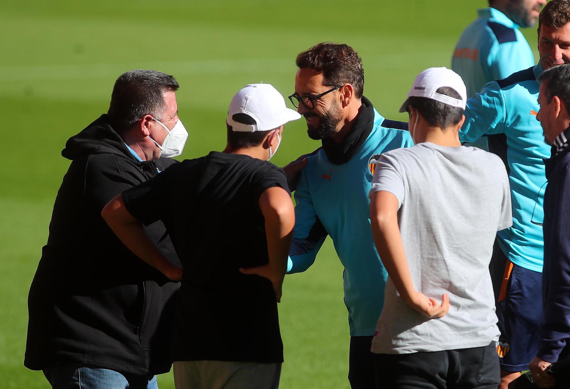 Así ha sido el entrenamiento del Valencia de hoy